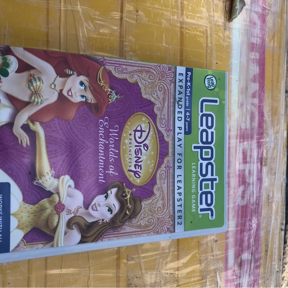 Leapster Learning Game Cartridges - Disney & More (Set of 4)